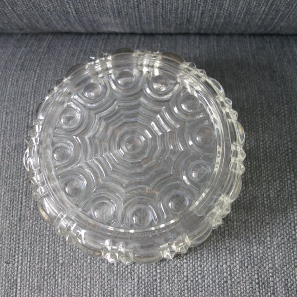 Glass Candy Dish with Lid - Picture 5 of 9